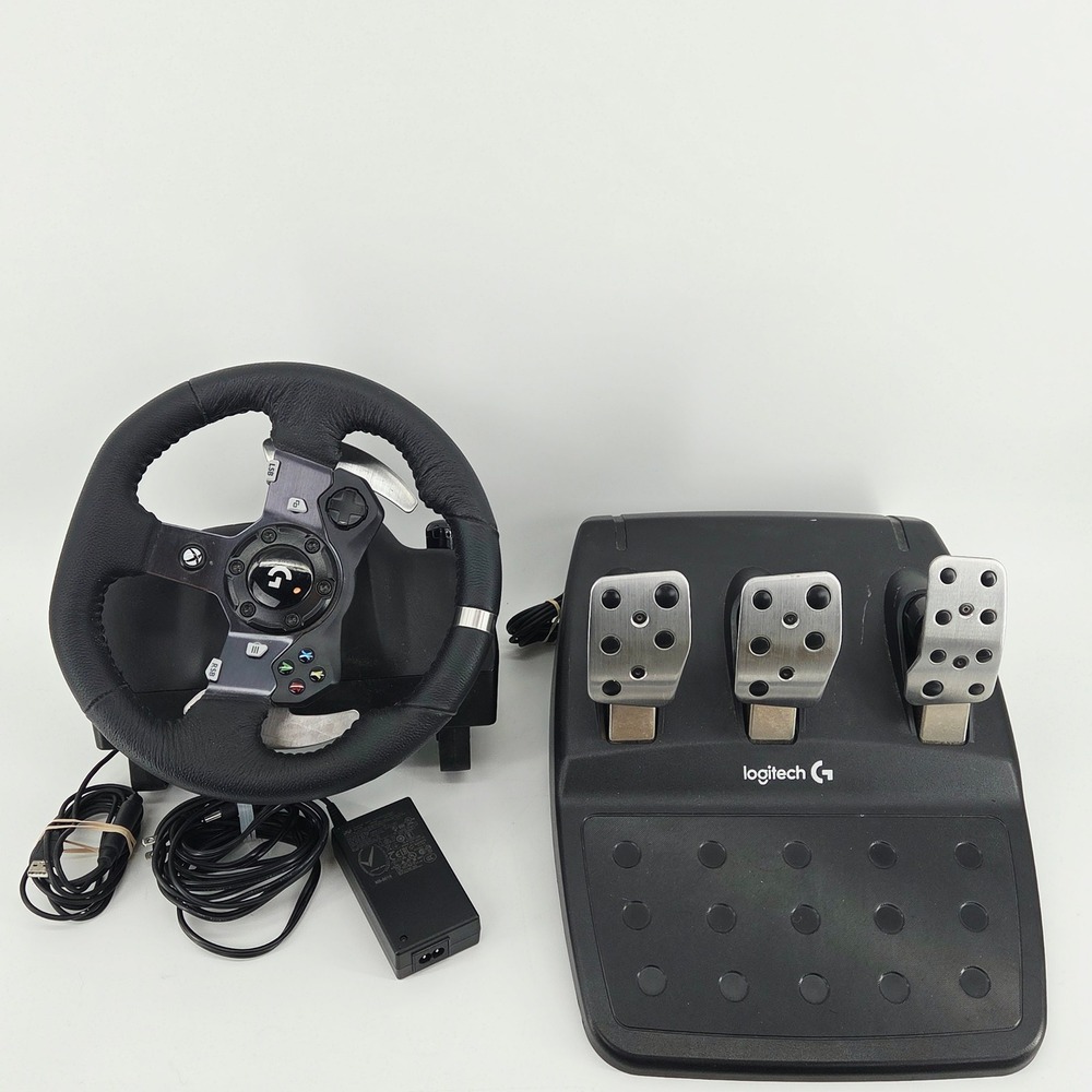 Logitech G920 Driving Force Racing Wheel Pedals Xbox Series X|S One PC Tested